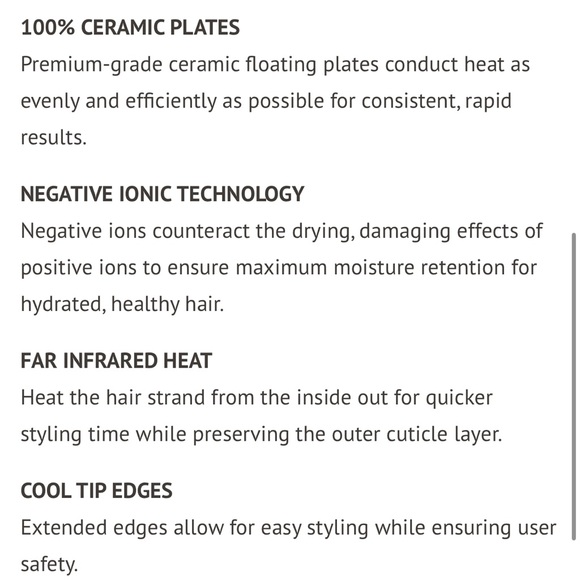 New In box ! ADAGIO FLAT IRON NOT SO MIMI NIB - Picture 13 of 13